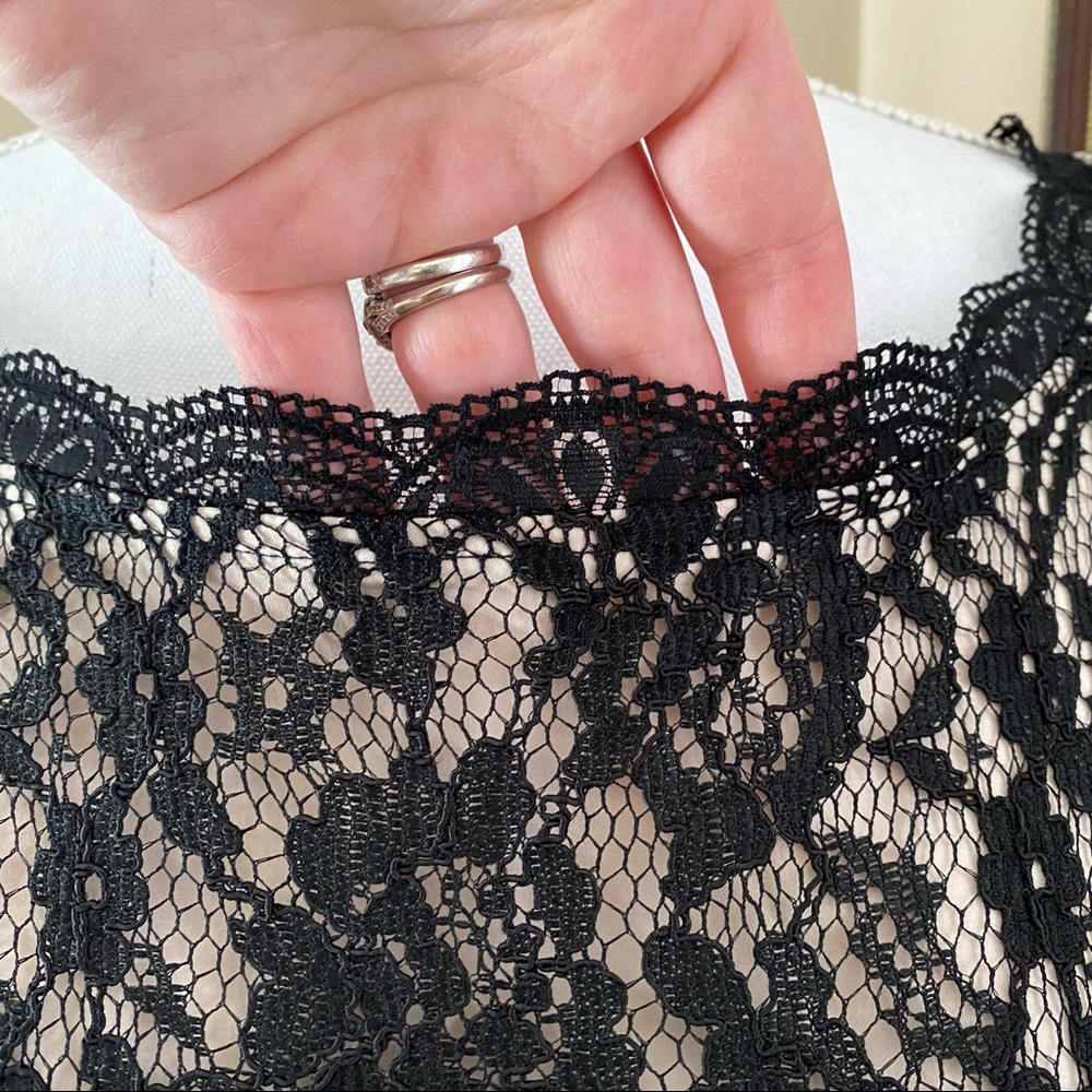 Venus Black Couture Lace Formal Dress - Picture 9 of 13